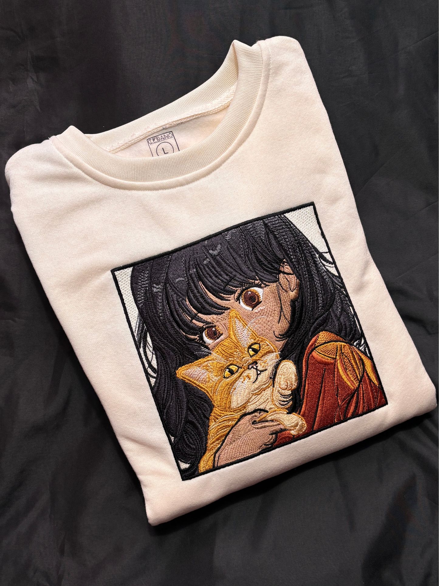 Hoodie muñeca con gatito anime