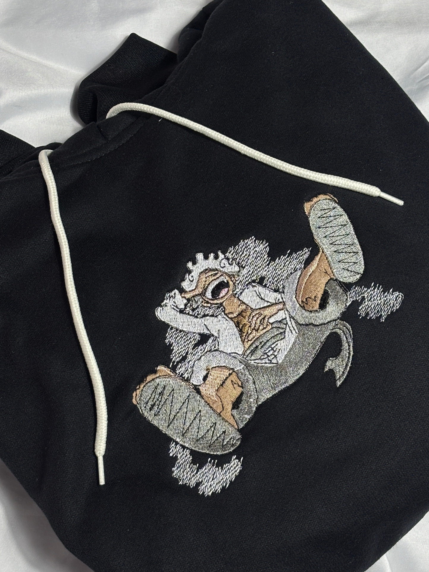 Hoodie luffy gear 5 bordado anime