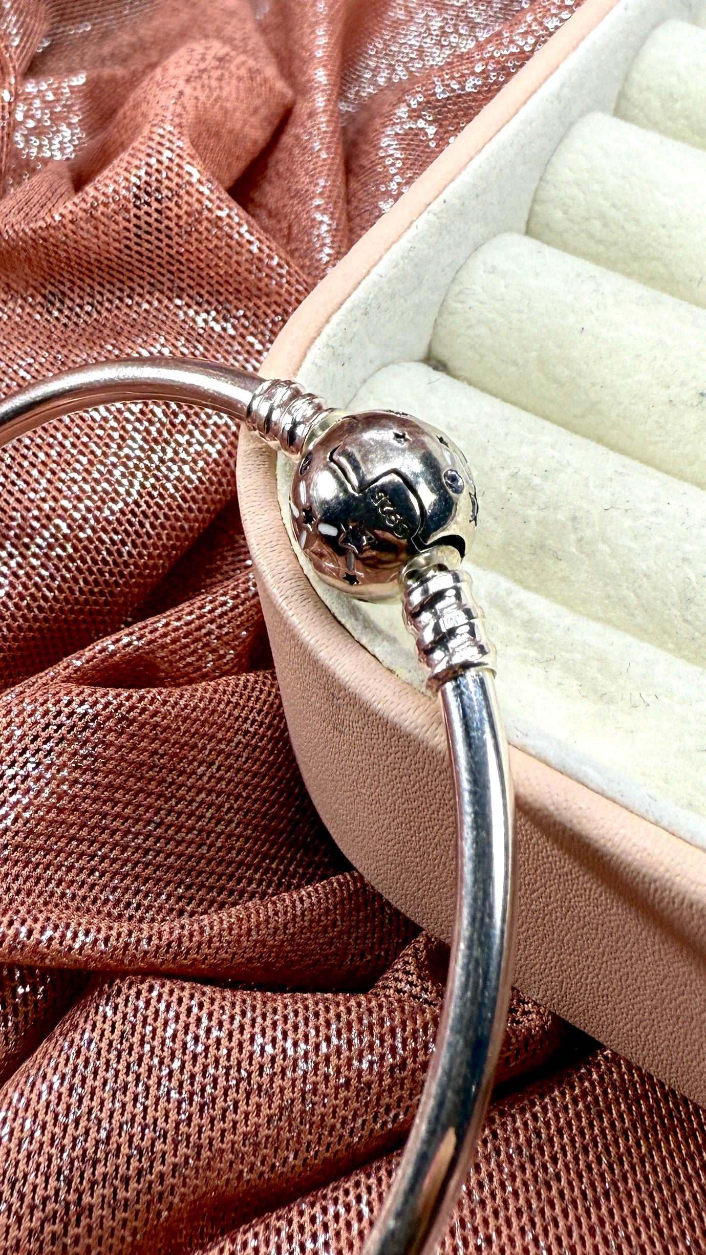 Brazalete momentos broche redondo