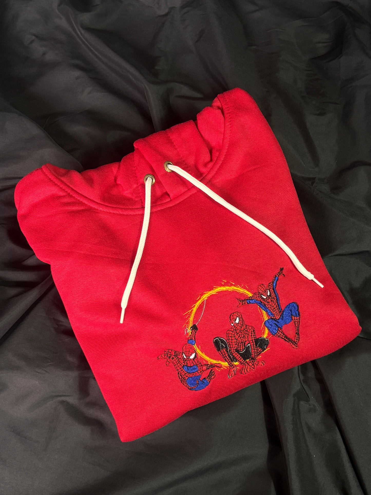 Hoodie Spiderman multiverso bordado
