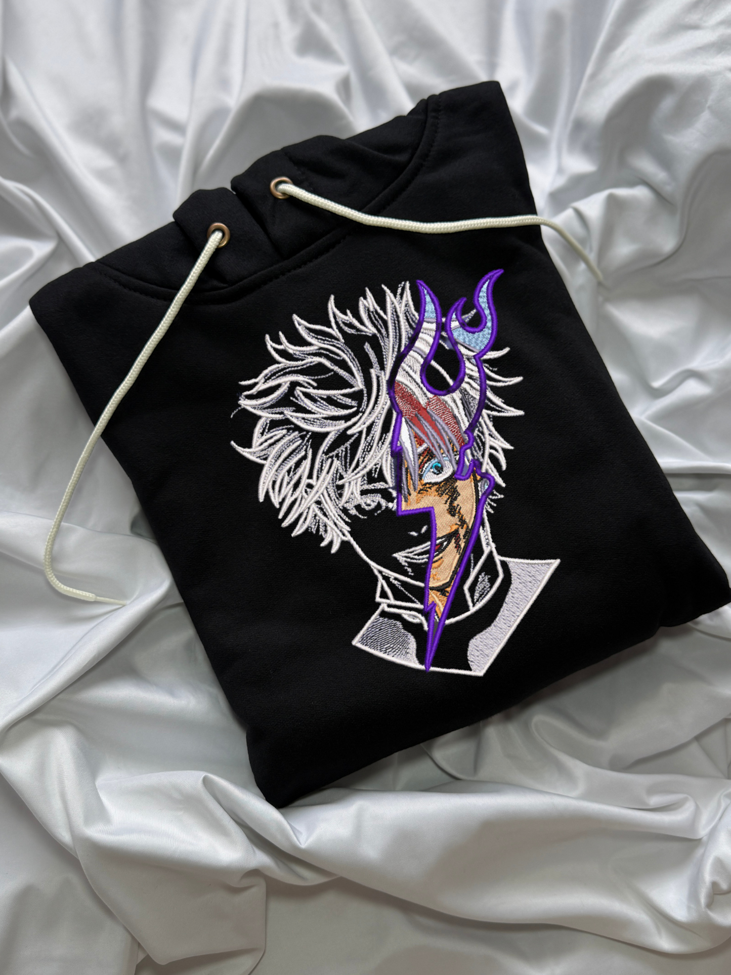 Hoodie satoru gojo Jujutsu Kaisen bordado anime