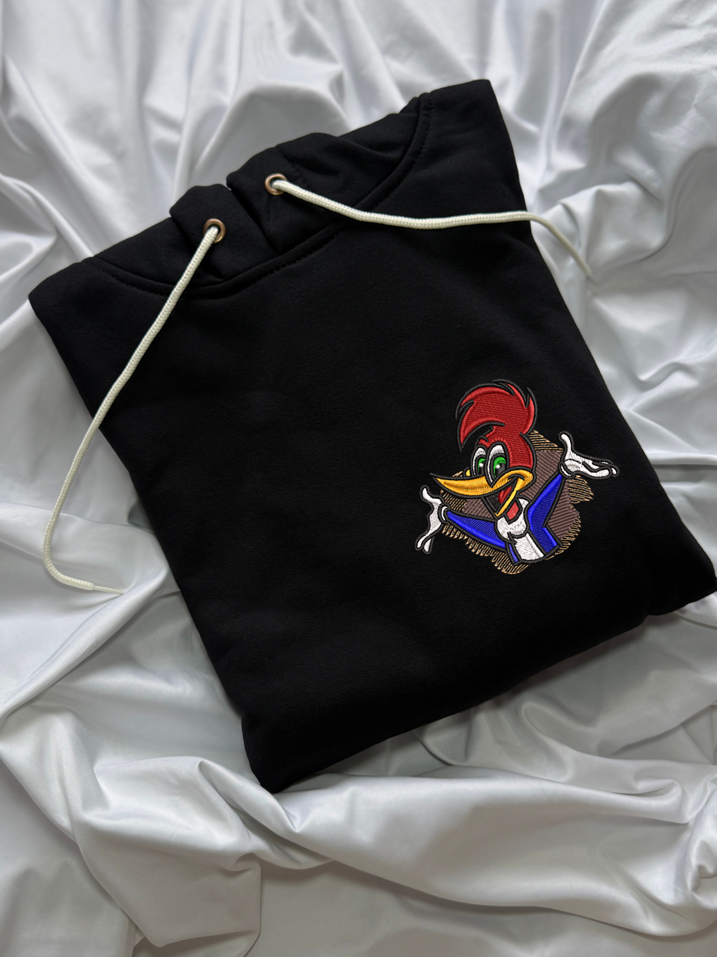 Hoodie el Pajaro loco bordado
