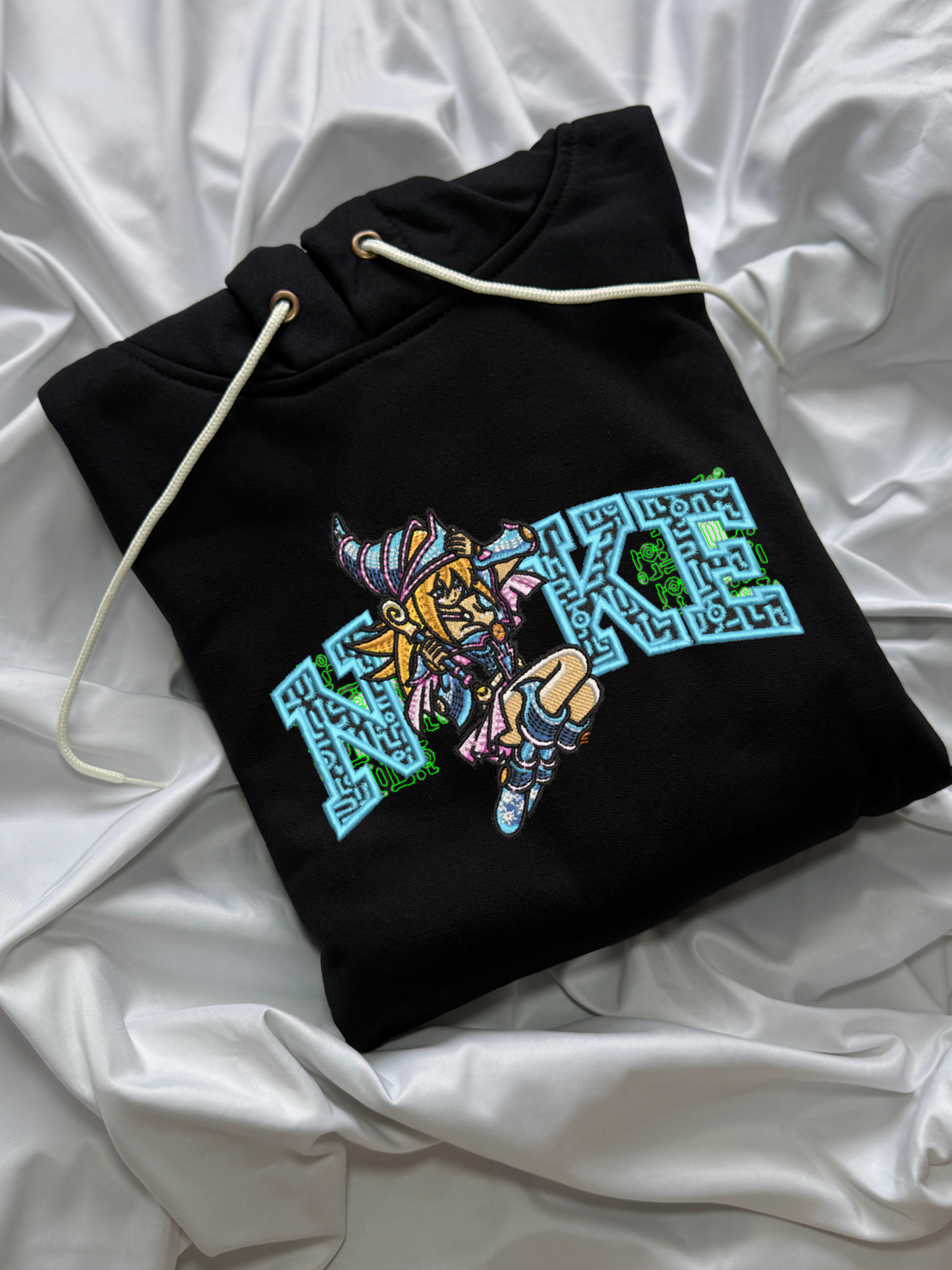 Hoodie maga oscura yu gi oh bordado