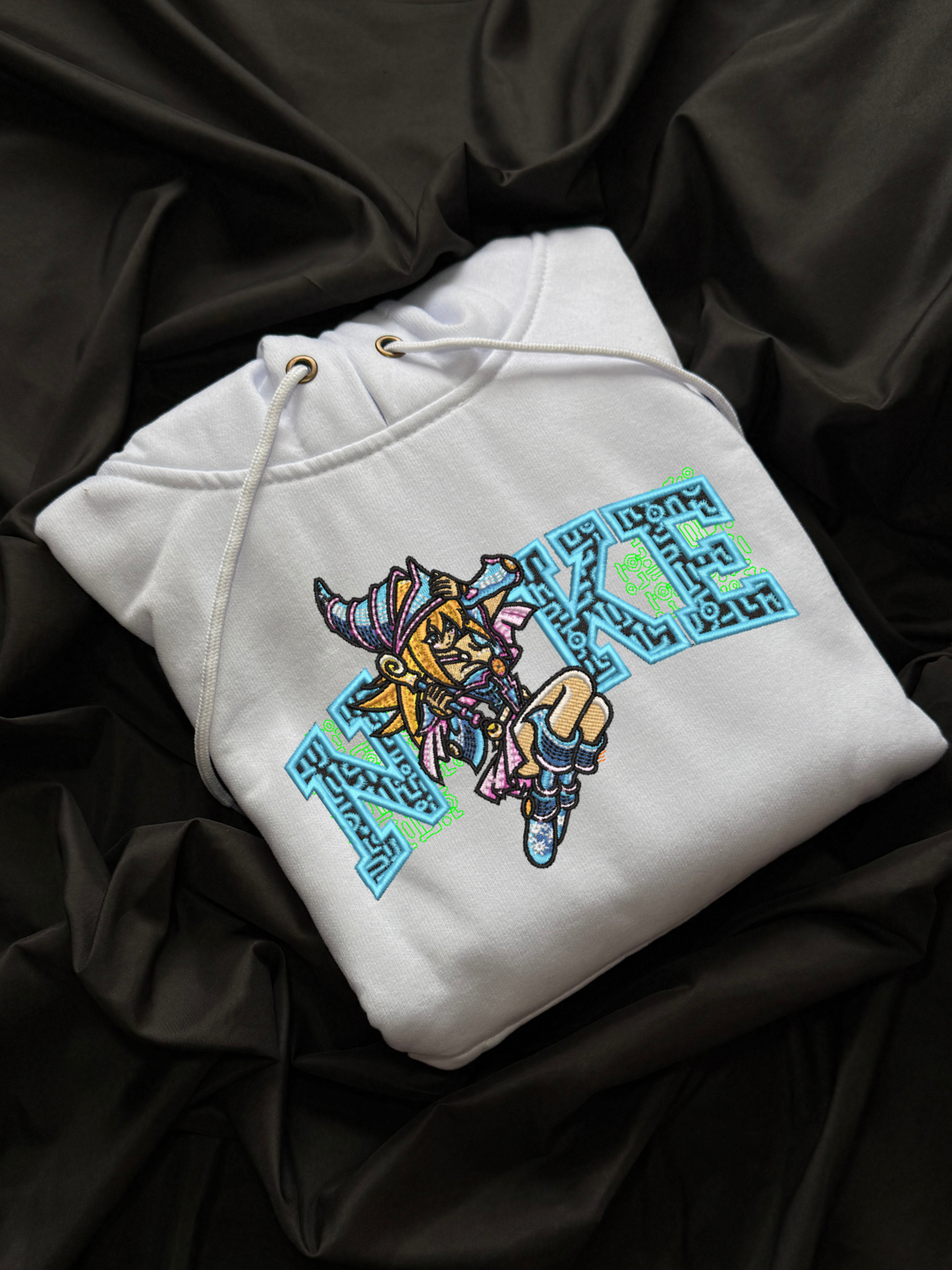 Hoodie maga oscura yu gi oh bordado