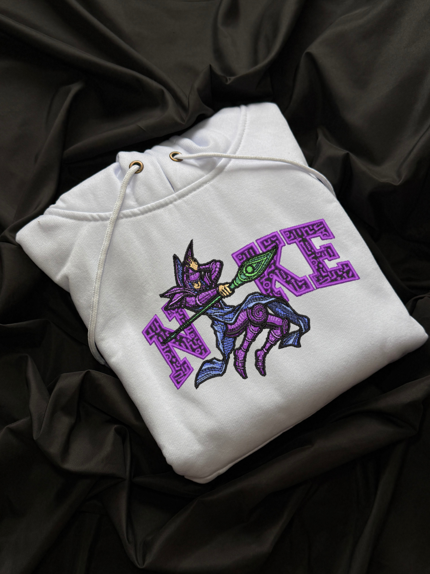 Hoodie Mago oscuro yu gi oh bordado