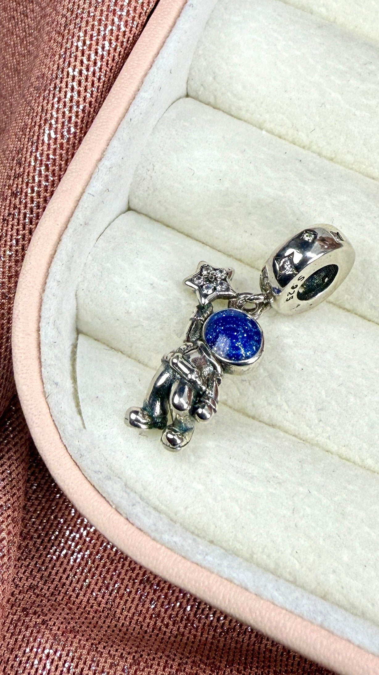 Charm Dije Astronauta Estrella Galaxia