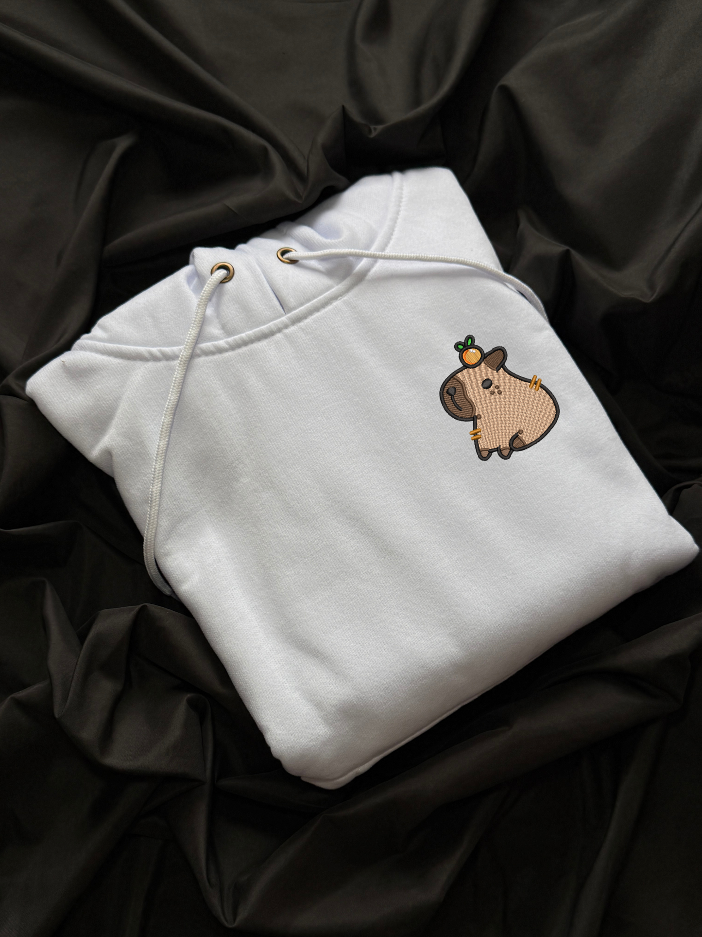 Hoodie capibara bordado