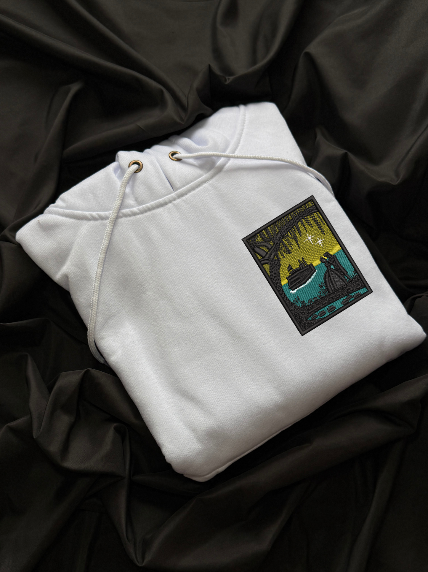 Hoodie la princesa y el sapo bordado