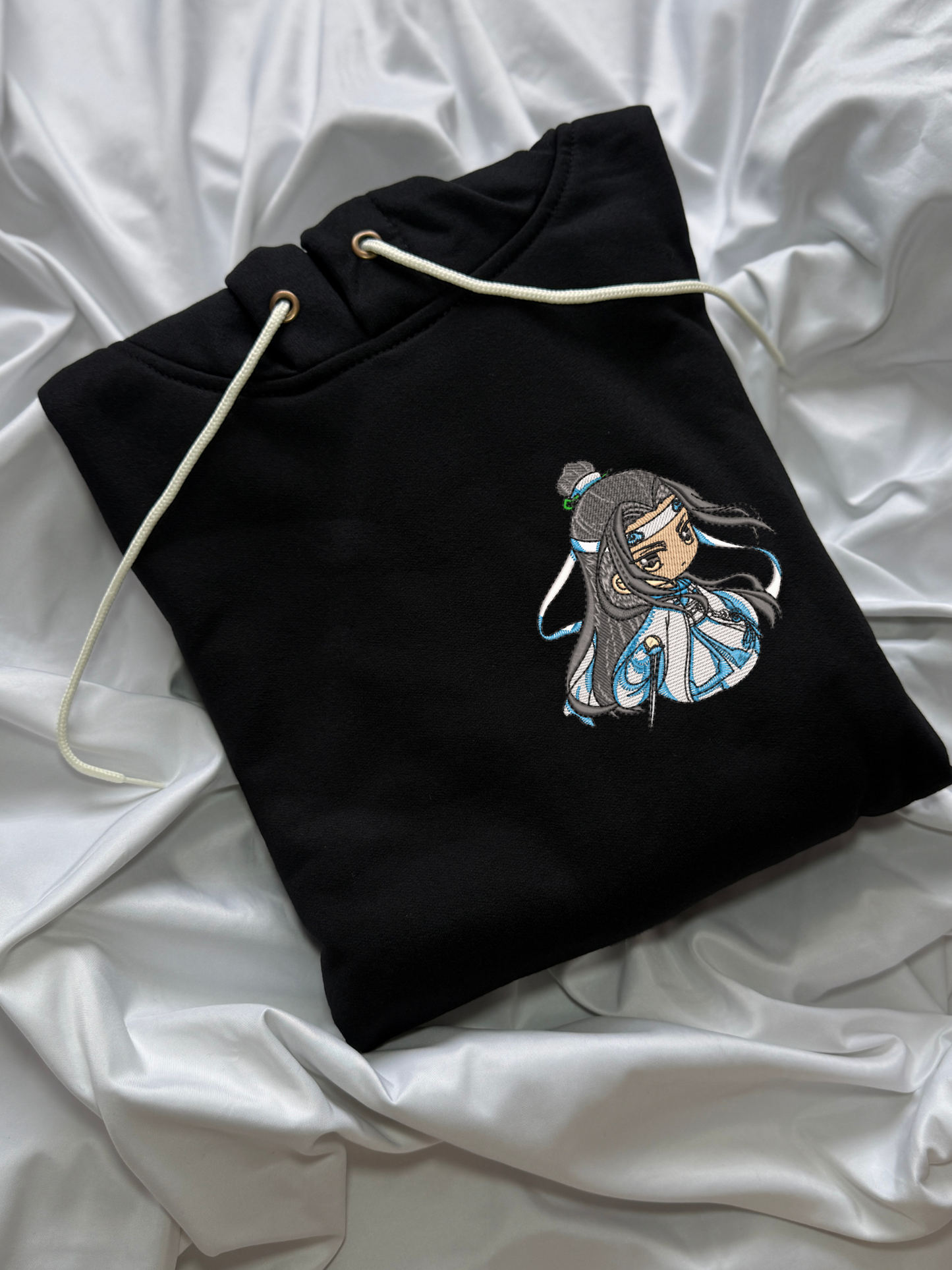 Hoodie Lan WangJi Mo Dao Zu Shi bordado