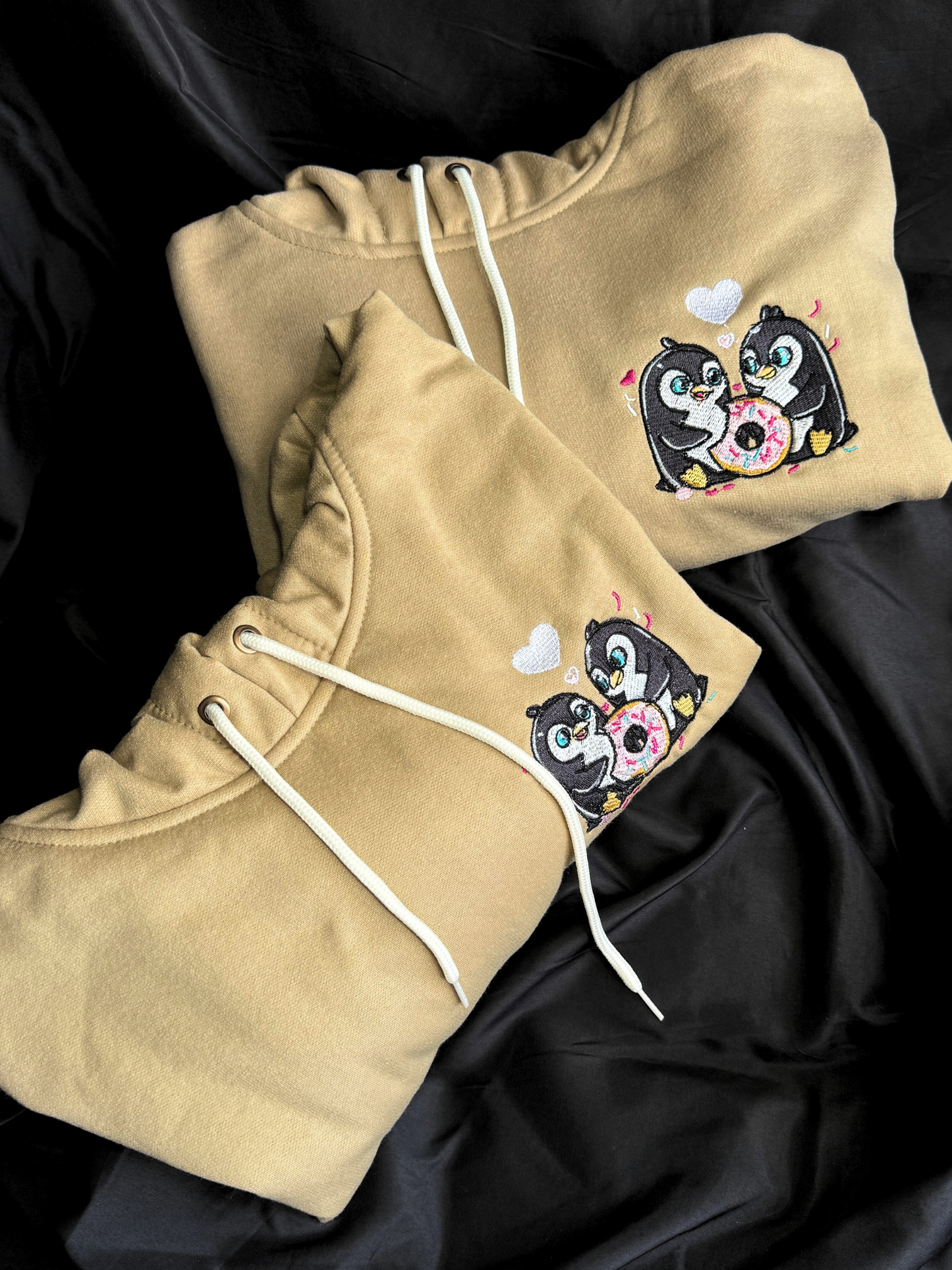 Hoodie dos Pingüinos una dona
