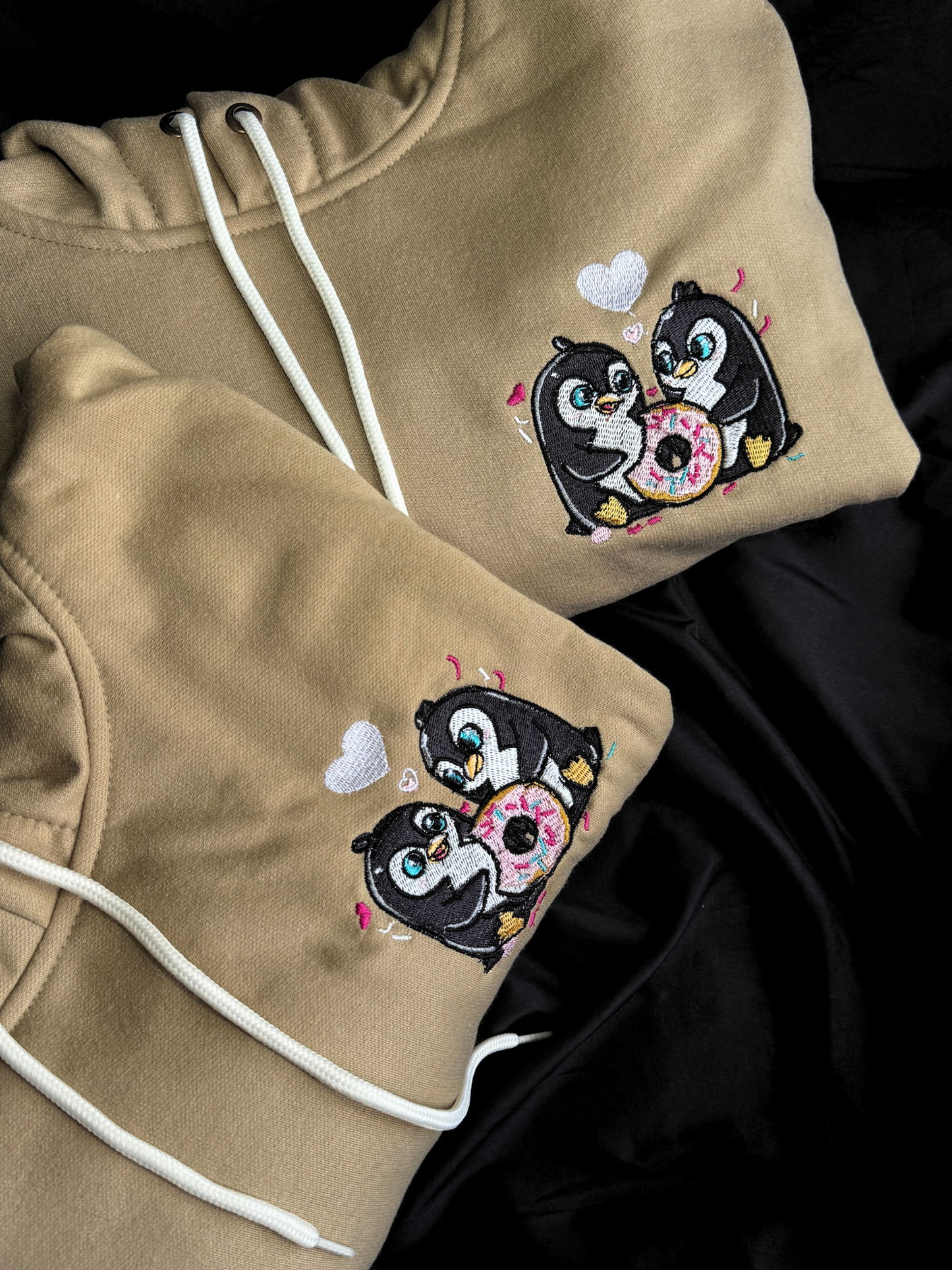 Hoodie dos Pingüinos una dona