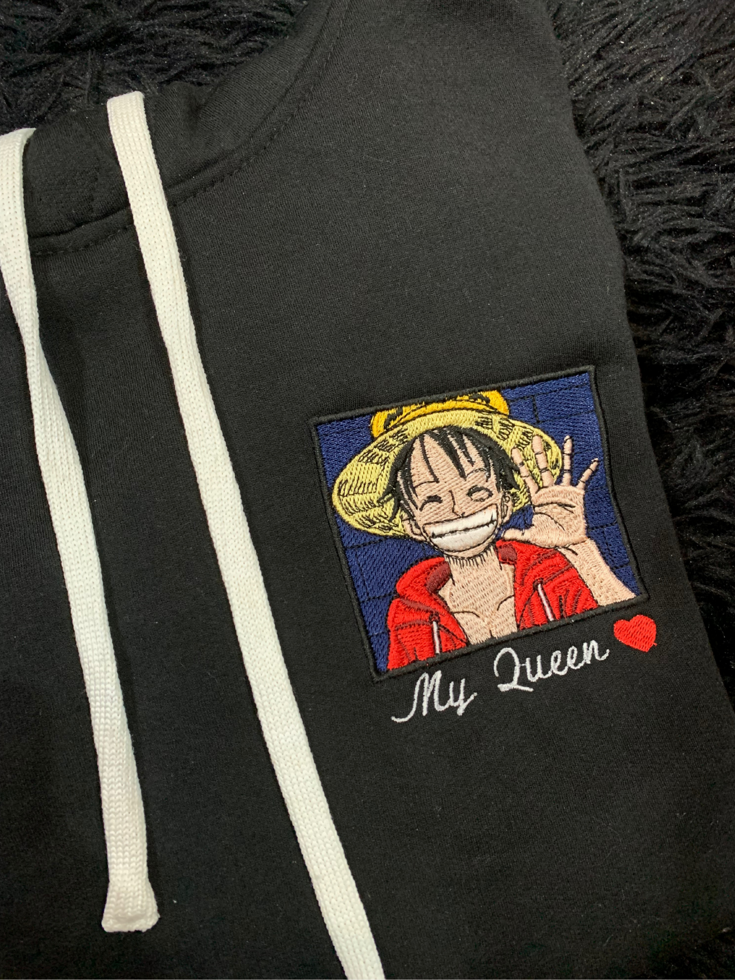 Hoodie bordado anime One Piece
