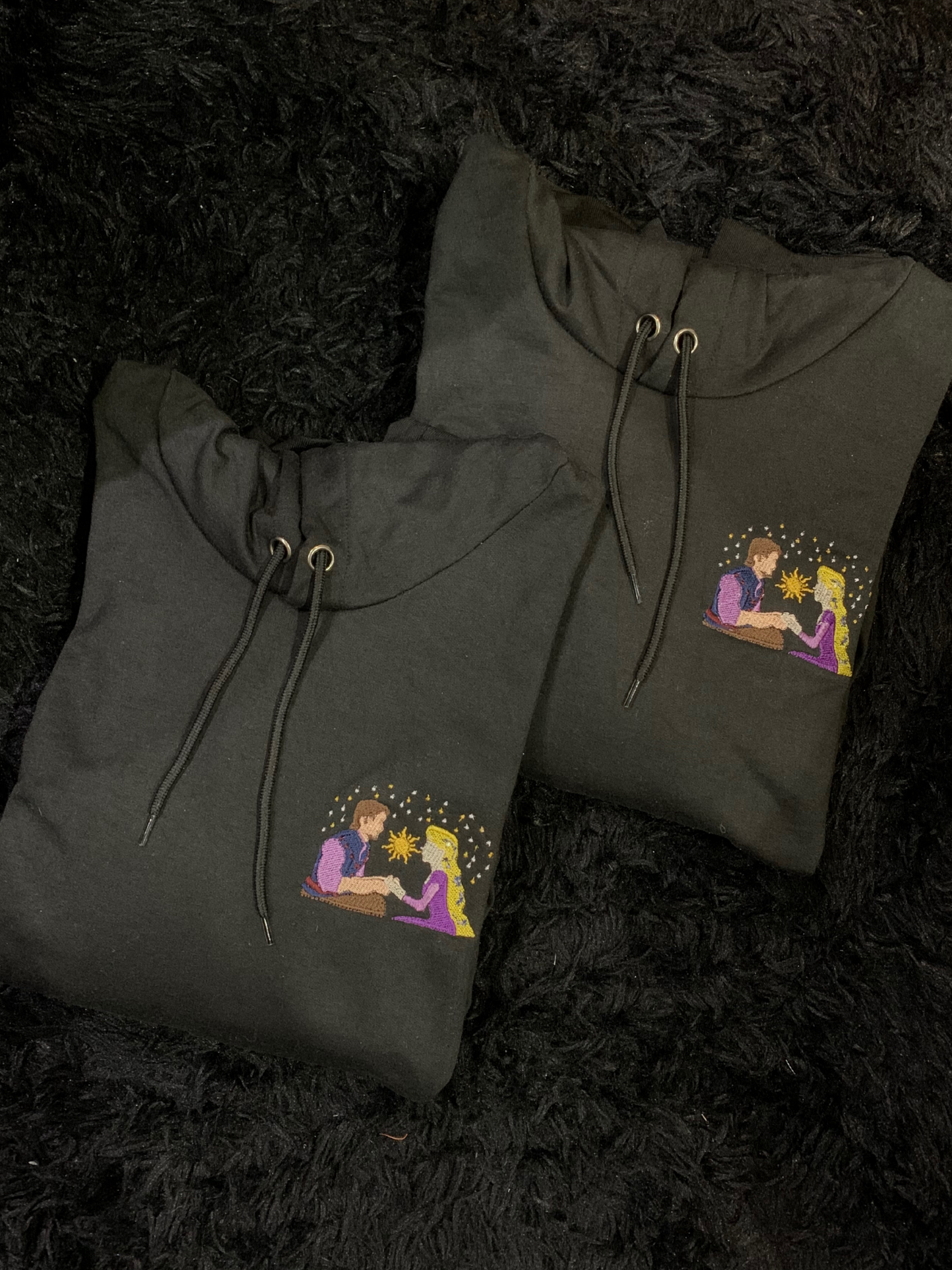 Hoodie de Rapunzel Bordado