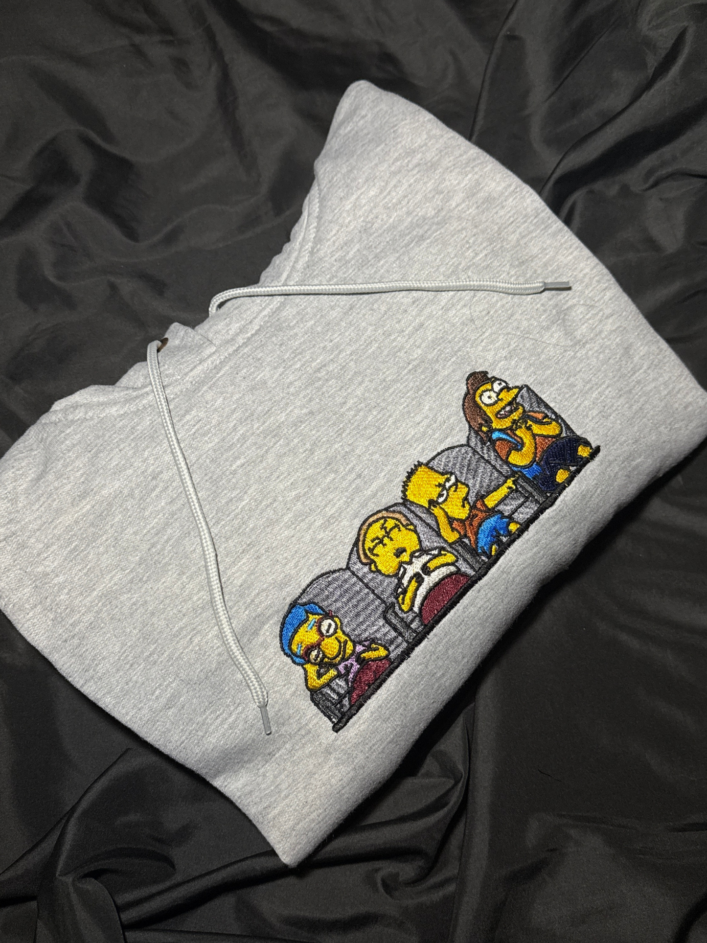 Hoodie los Simpsons Bart y sus amigos en cine