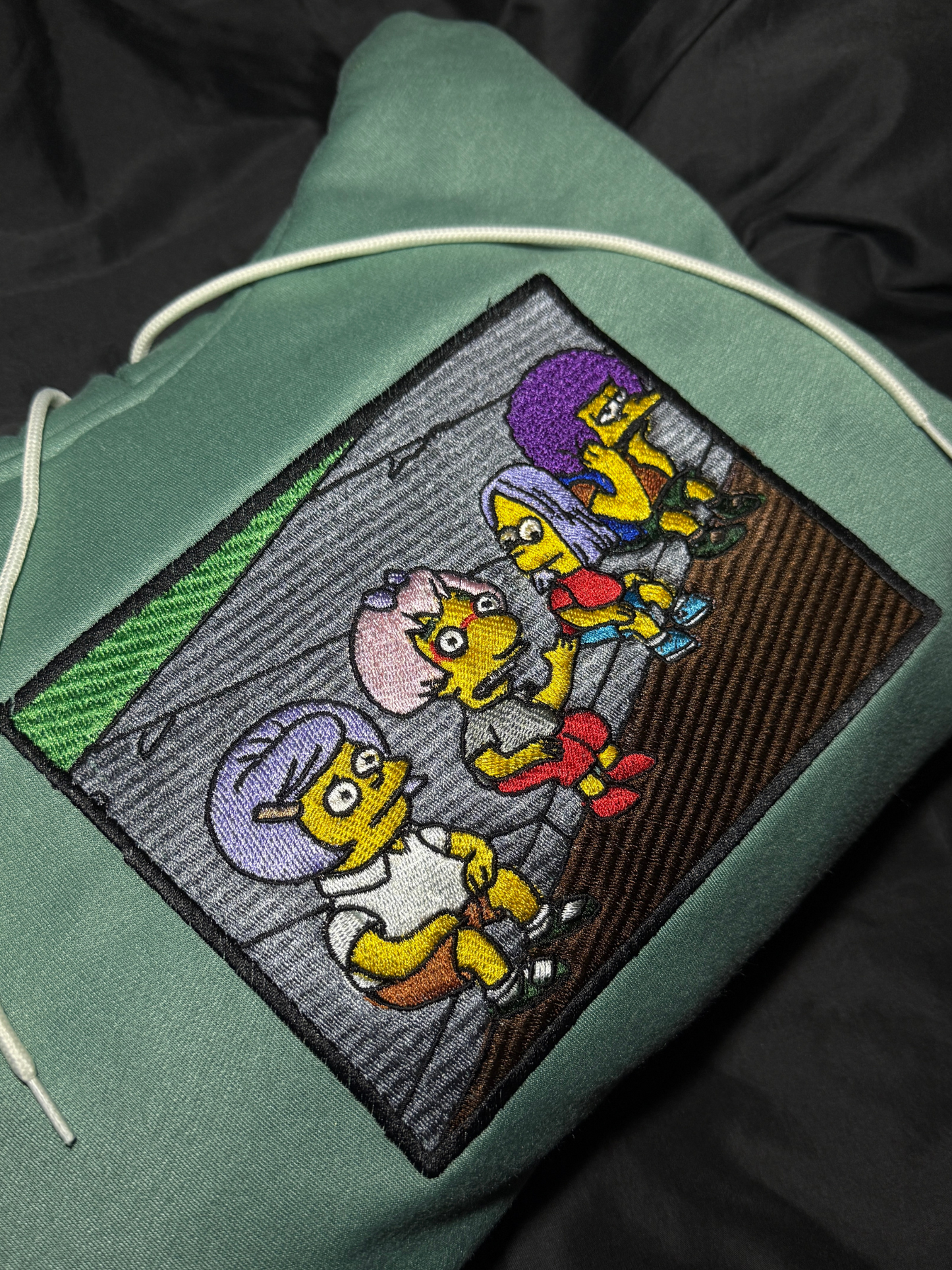 Hoodie los Simpsons Bart y sus amigos