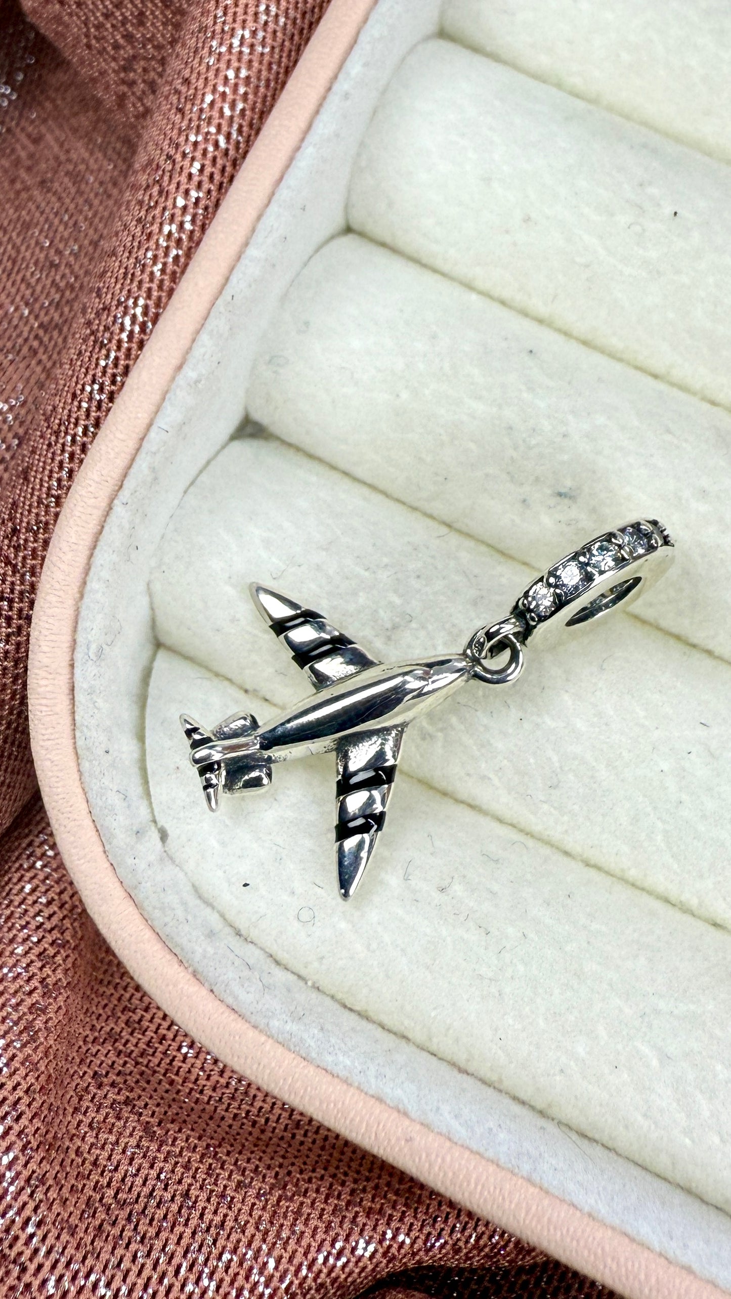 Charm colgante avión aero