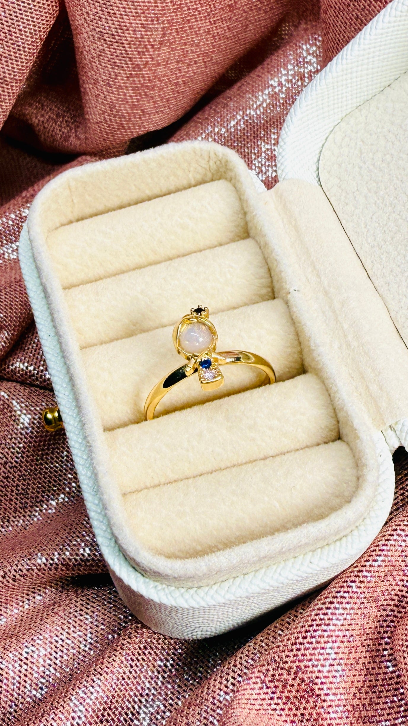 Anillo princesa Mulan figura