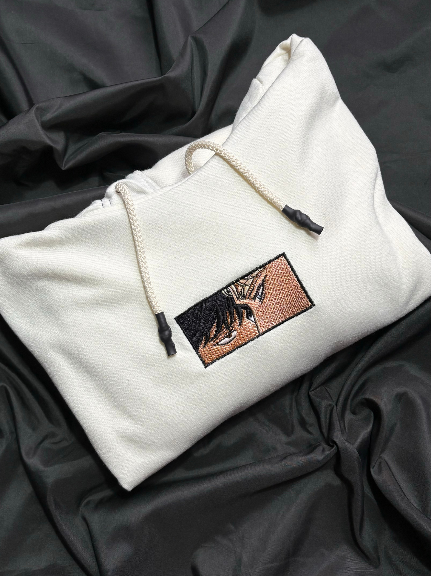 Hoodie Rose and Champagne bordado anime