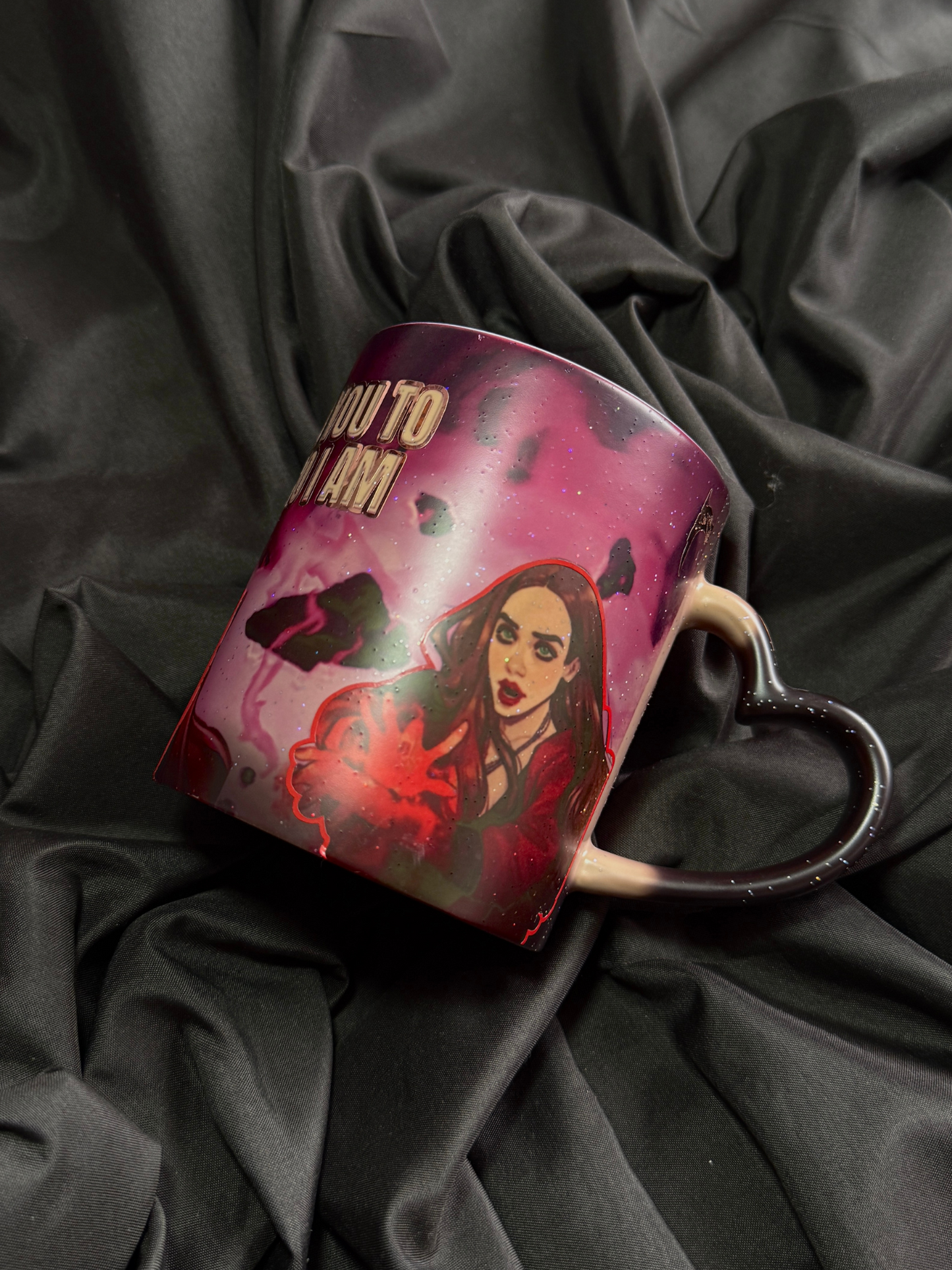 Mug mágico Wanda la bruja escarlata avengers