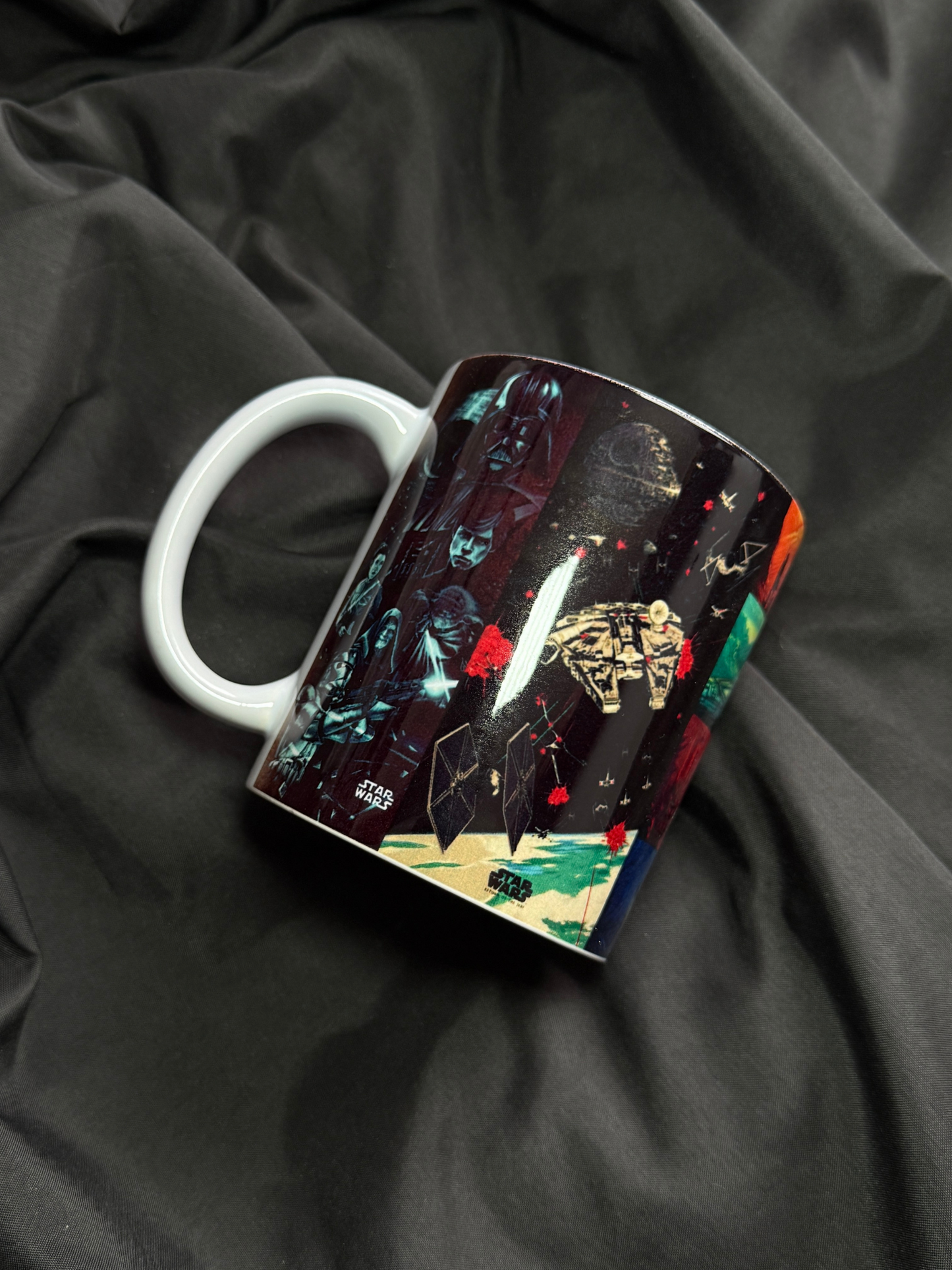 Mug StarWars con porta vasos
