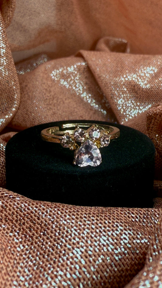 Anillo huella mascota