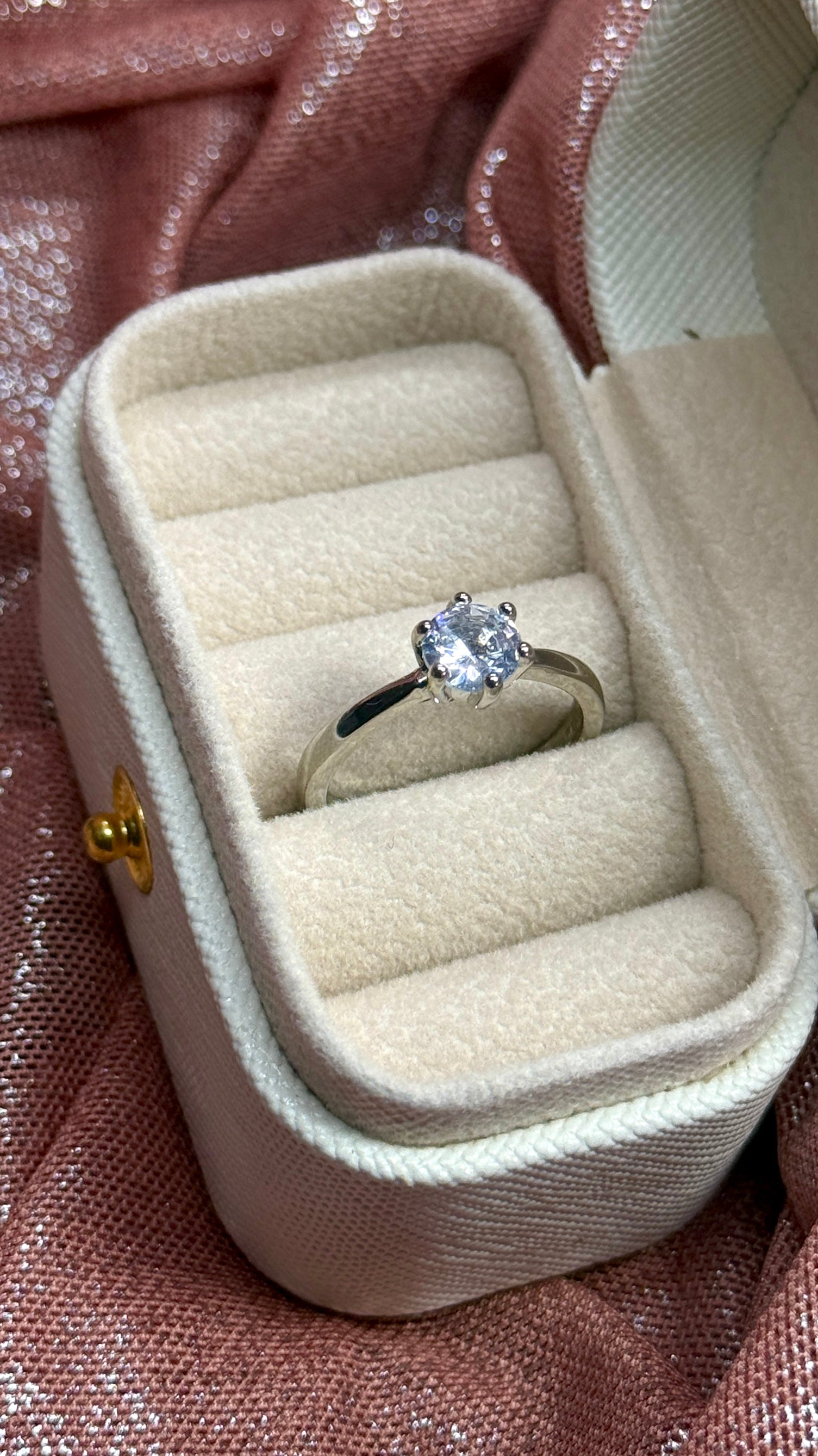 Anillo Solitario Aurora