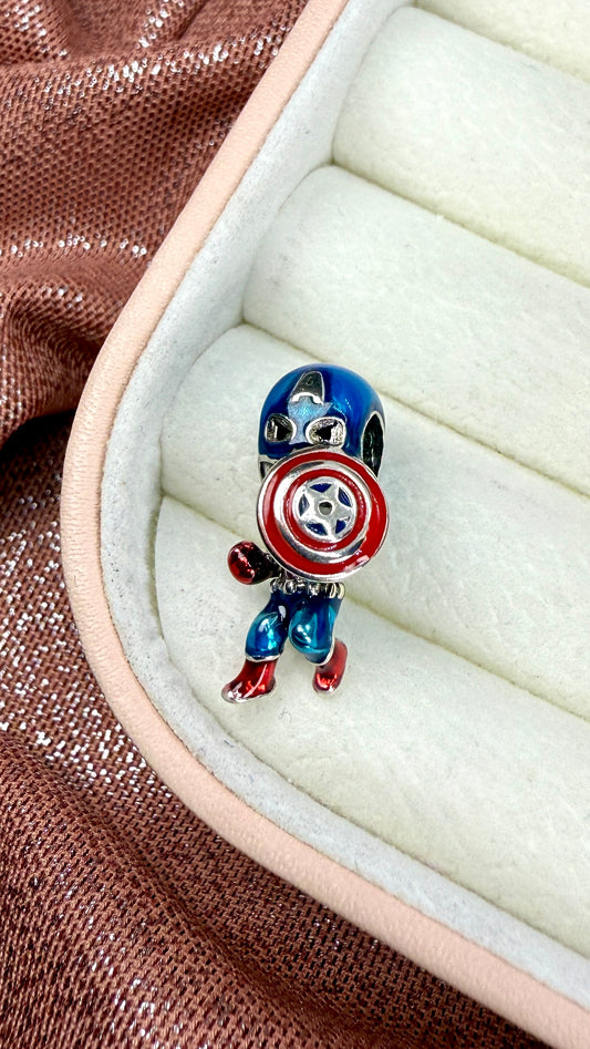 Charm capitán america de los vengadores marvel