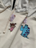 Hoodie bordado Bu y Sullivan, Monster INC
