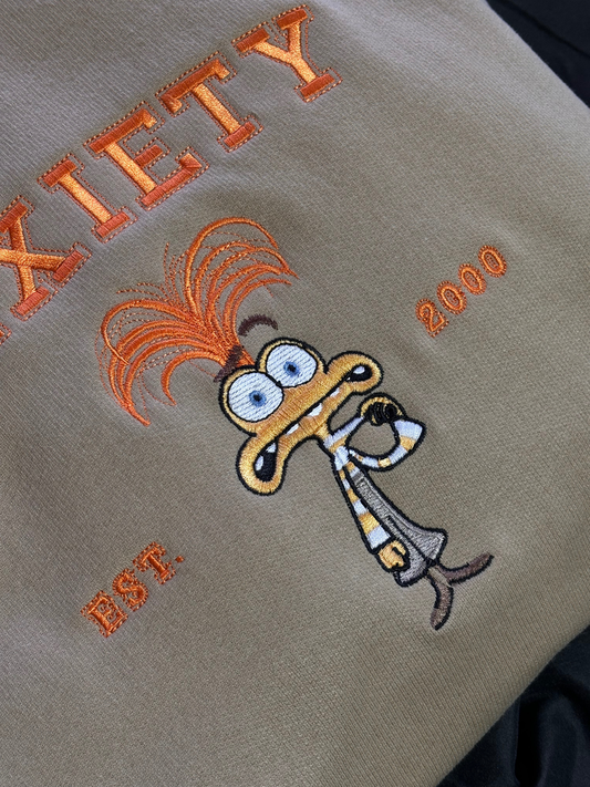 Buzos Hoodie Intensamente Inside Out Ansiedad