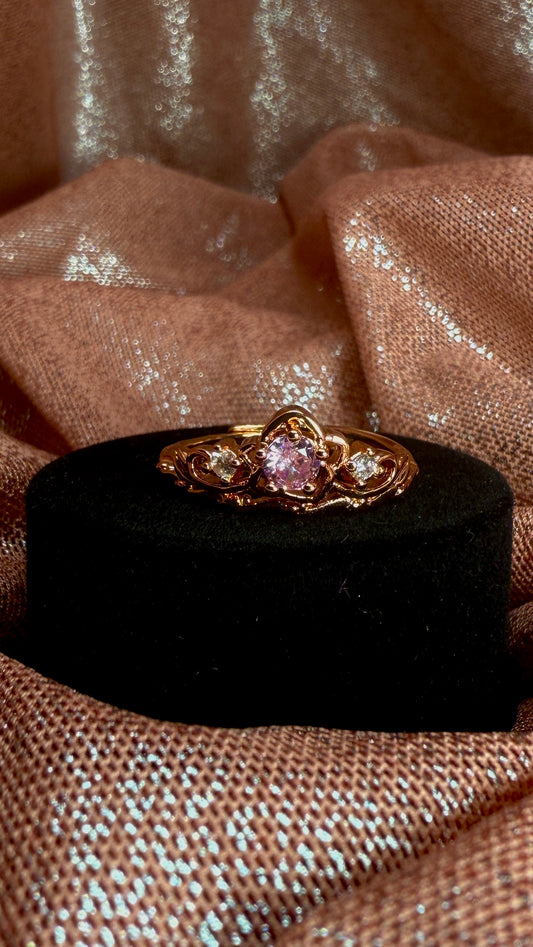Anillo corona princesa Bella o Aurora