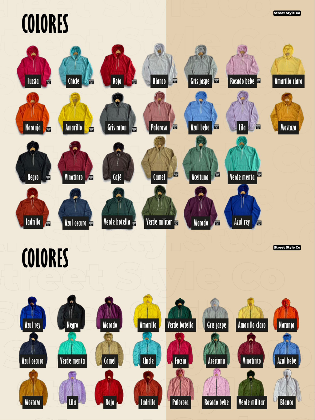 Hoodie lineart a color de tu mascota bordado