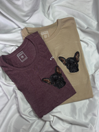 Retrato de tu Mascota en Hilos | Camiseta Personalizada Bordada
