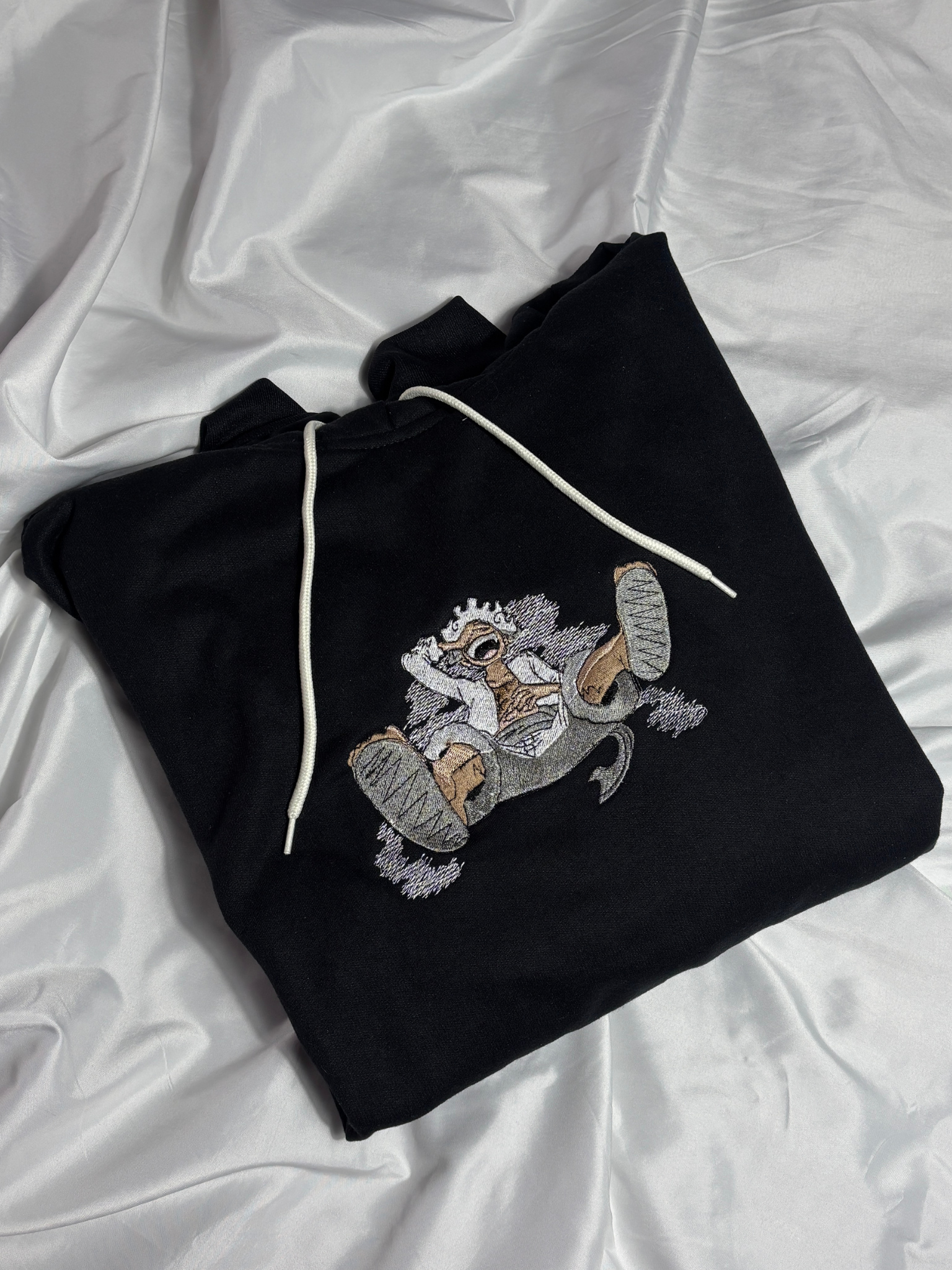 Hoodie luffy gear 5 bordado anime