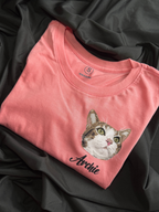 El Rostro de tu Mascota| Estampado Camiseta Personalizada