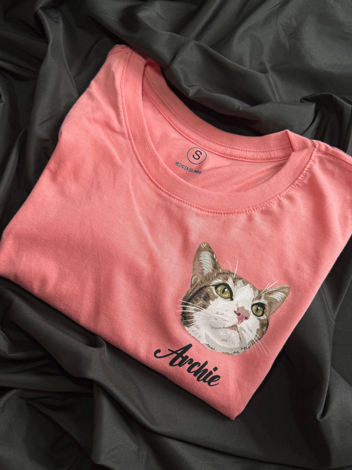 El Rostro de tu Mascota| Estampado Camiseta Personalizada