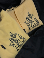 Hoodies con la ilustracion de tu foto favorita Bordada