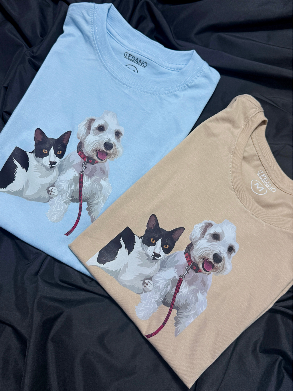 El Rostro de tu Mascota| Estampado Camiseta Personalizada
