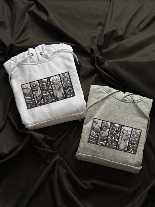 Hoodie Berserk villains bordado anime