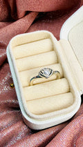 Anillo Perla Cultivada de Agua Dulce Tratada Concha Princesa Ariel