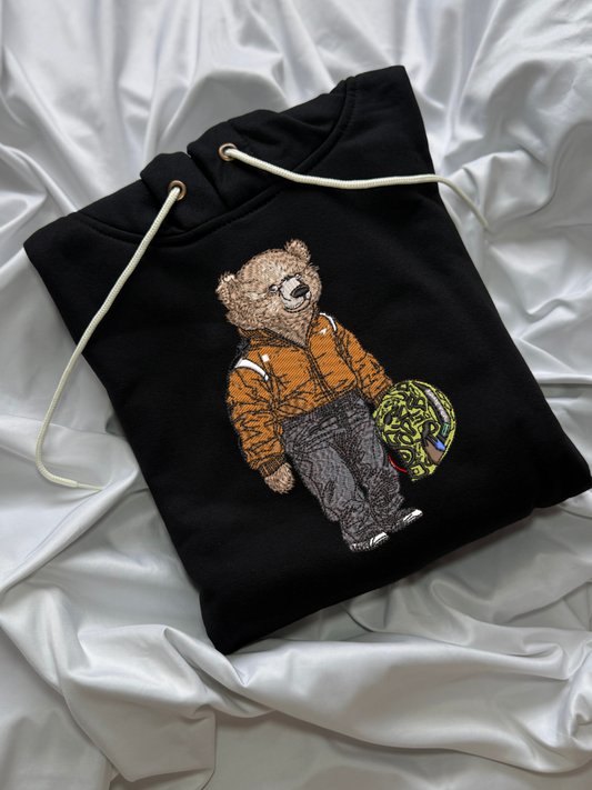 Hoodie oso polo ralph lauren bordado