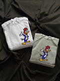 Hoodie el pajaro loco bordado cuerpo completo
