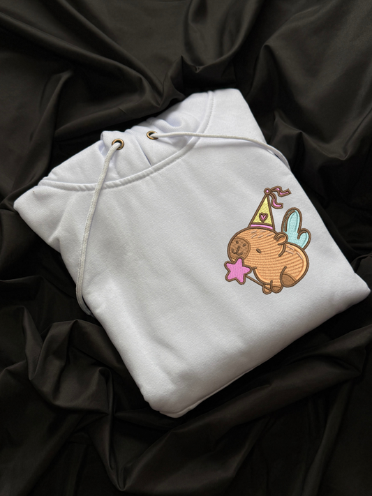 Hoodie capibara hadita bordado
