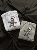 Hoodie Bart Simpson electrocutado bordado