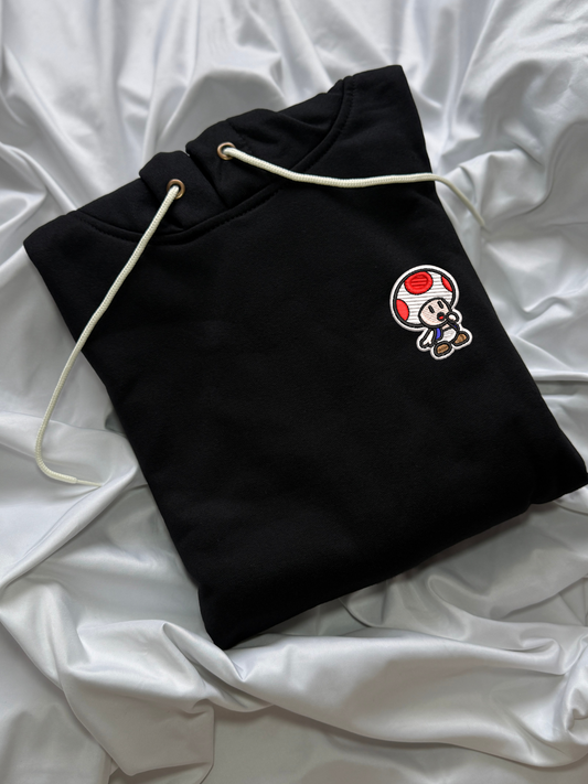 Hoodie Toad honguito Mario Bross bordado