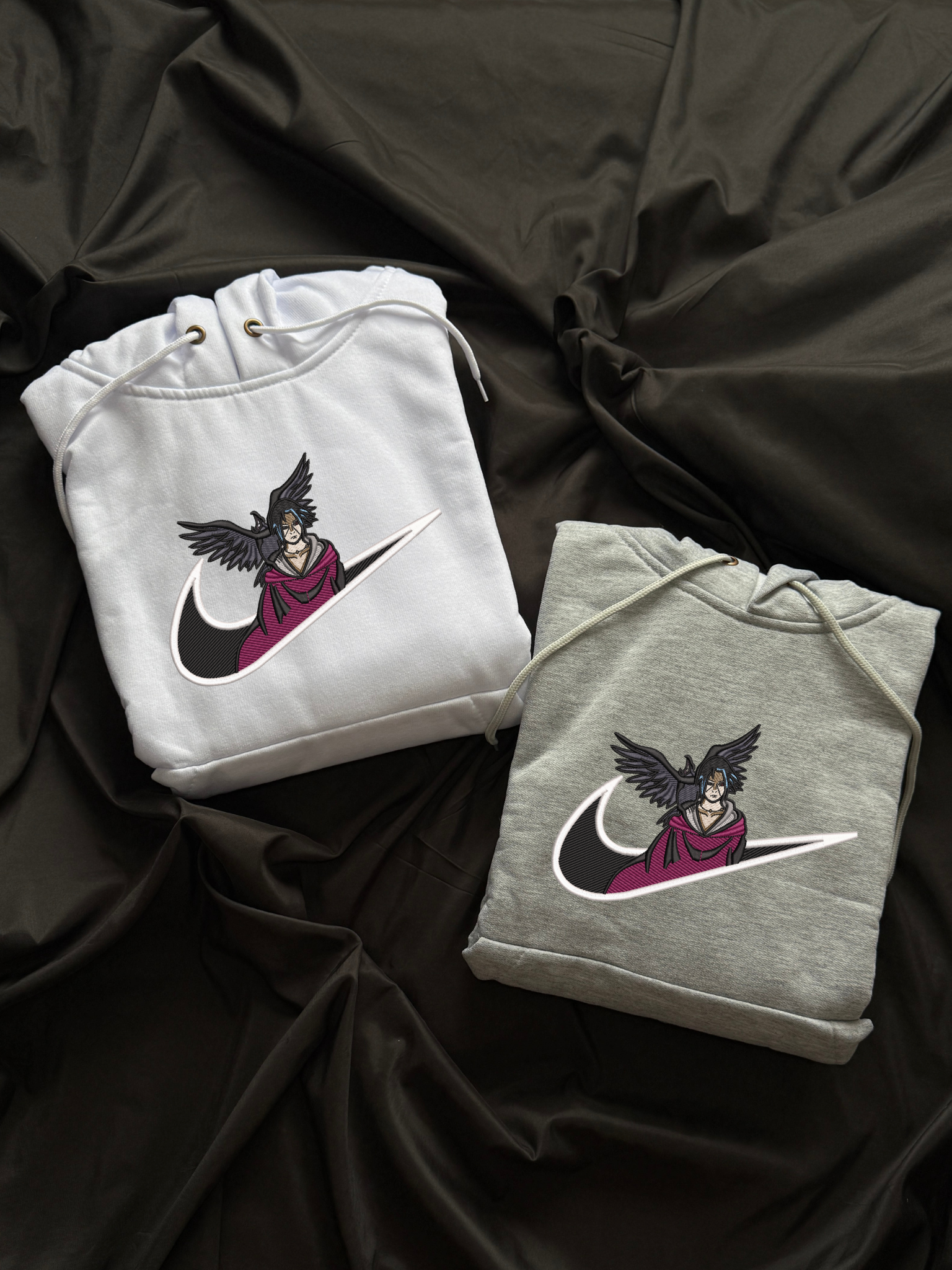 Hoodie Itachi Uchiha Naruto bordado