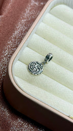 Dije charm emblema Casa Targaryen Game of Thrones en plata S925 Cedano Boutique