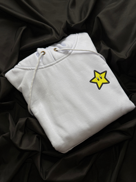 Hoodie bordado estrella Mario Bross bordado