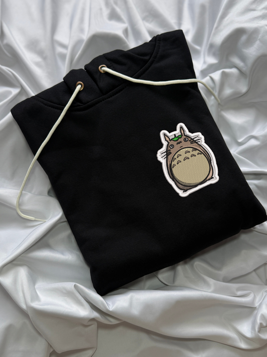 Hoodie Totoro sticker bordado