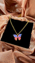 Collar mariposa