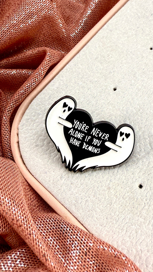 Pin “You’re never alone if you have demons’’